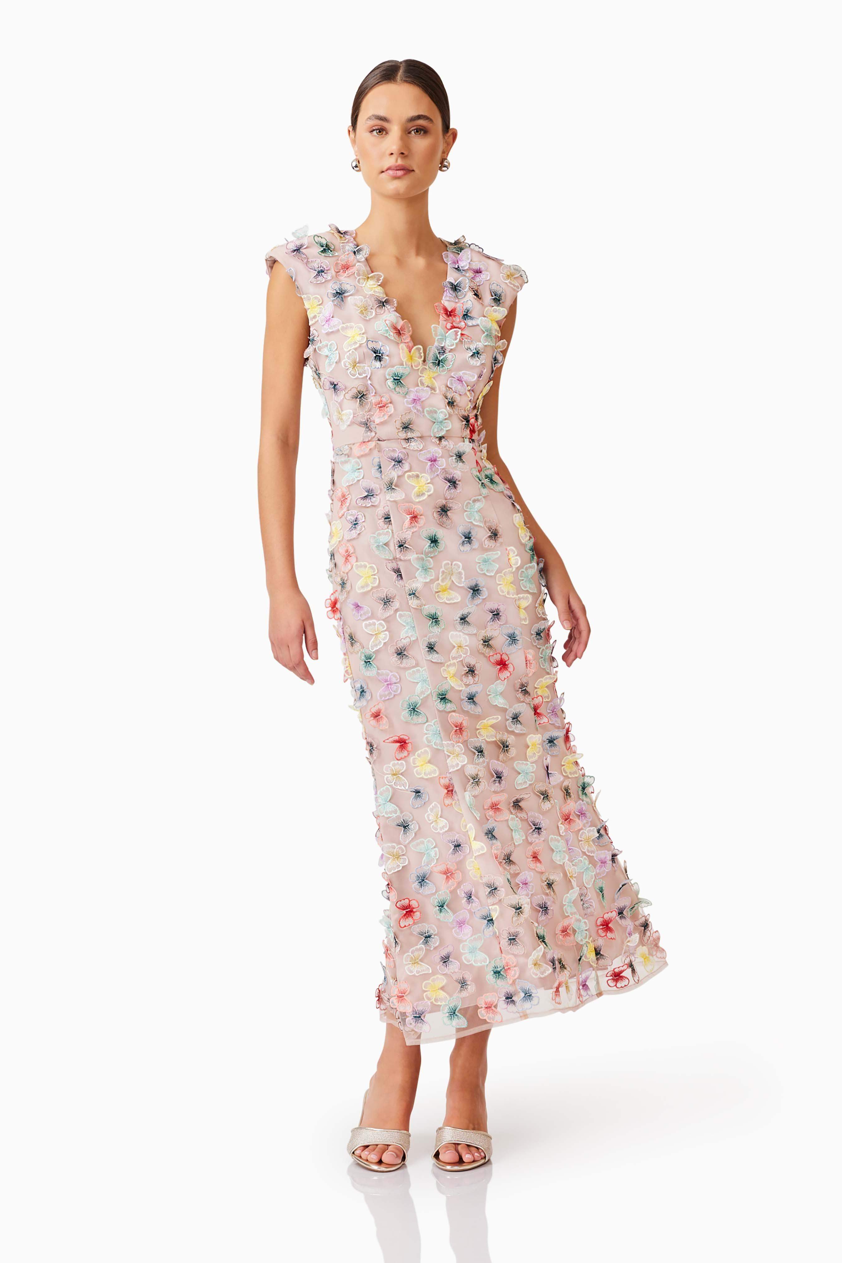Aviva Maxi Dress in Pink - Image 4
