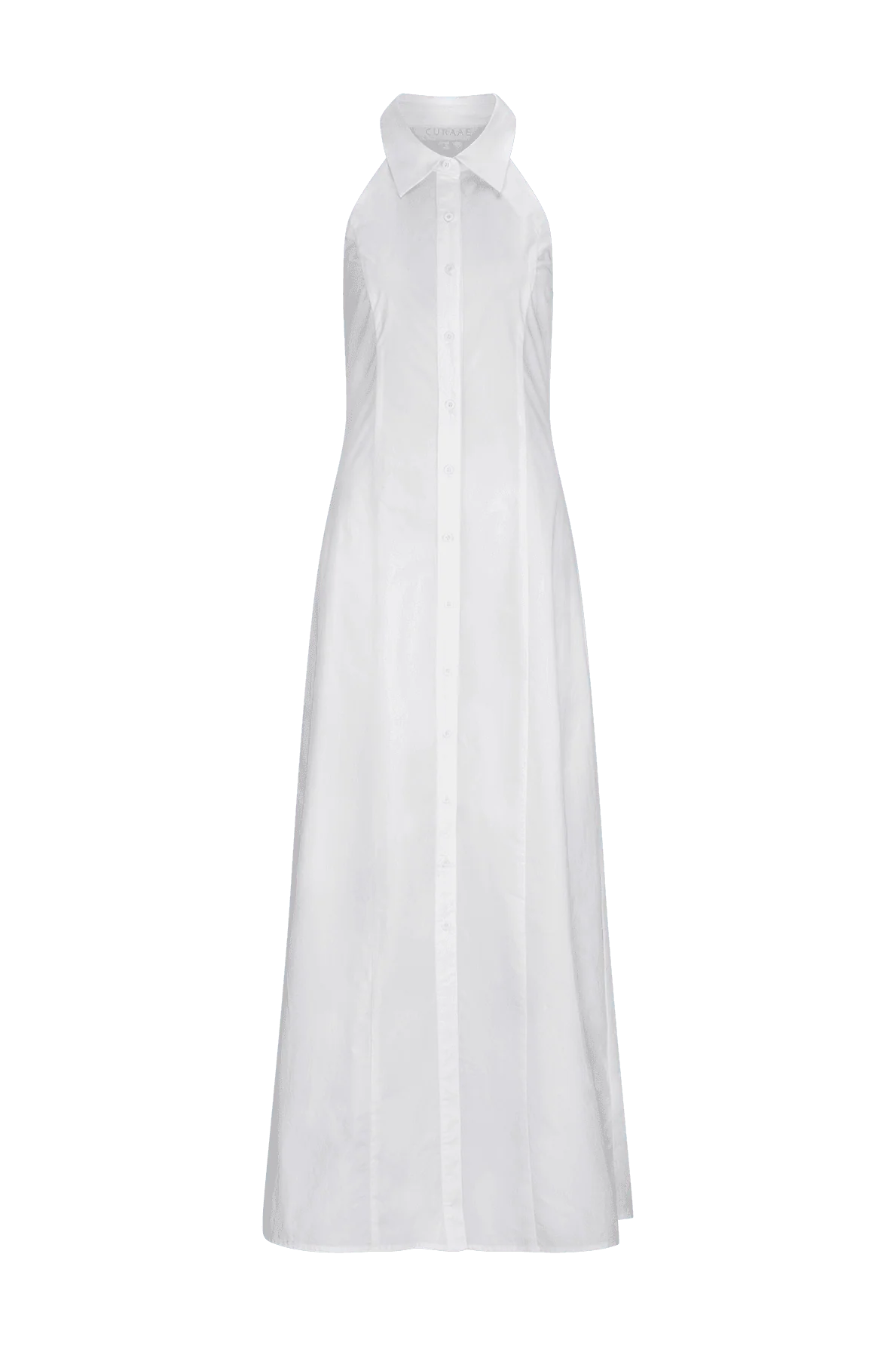 CURAAE Chelsea Sleeveless Maxi Dress in White - Image 6