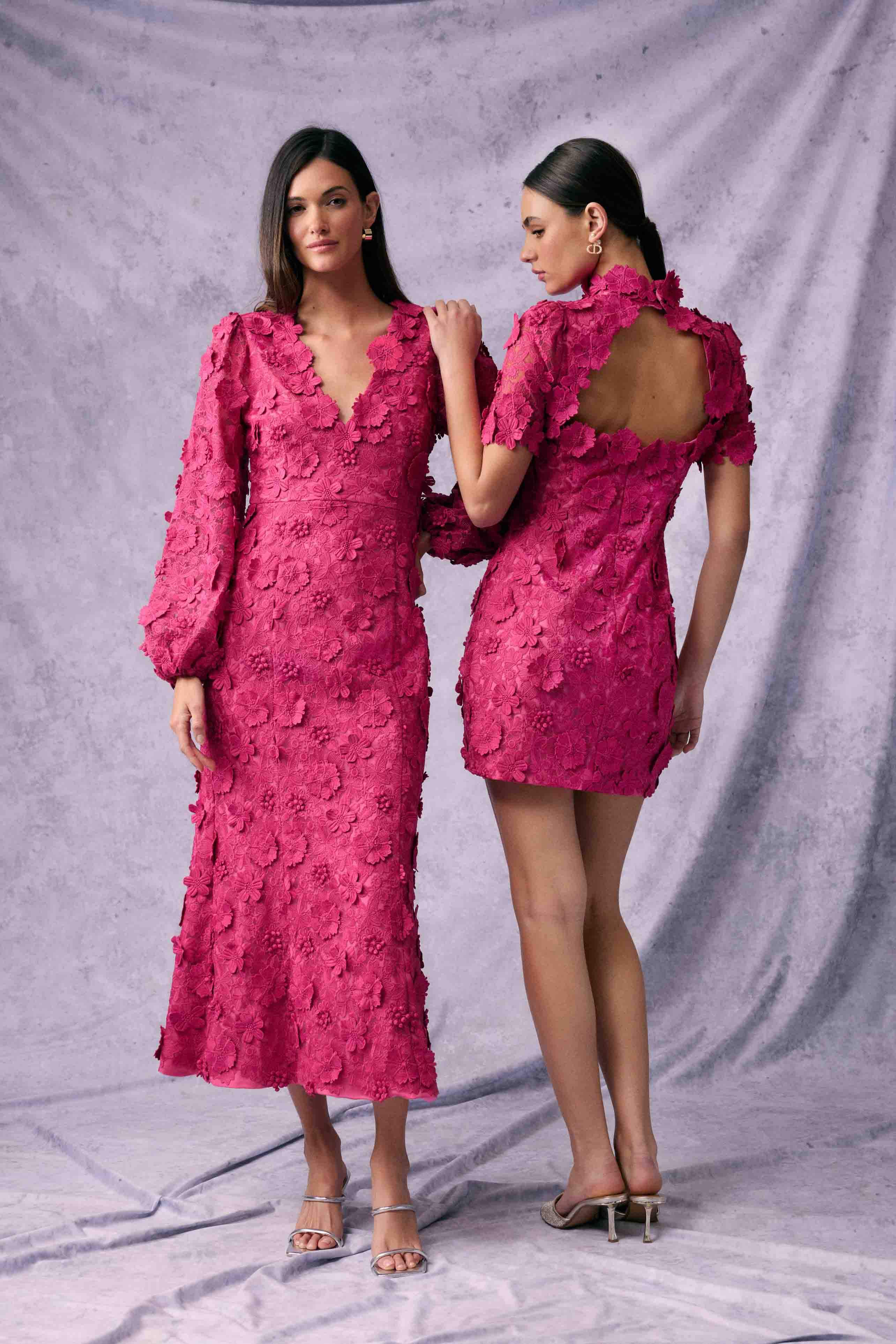 Claudia Short Sleeve Mini Dress - Image 3