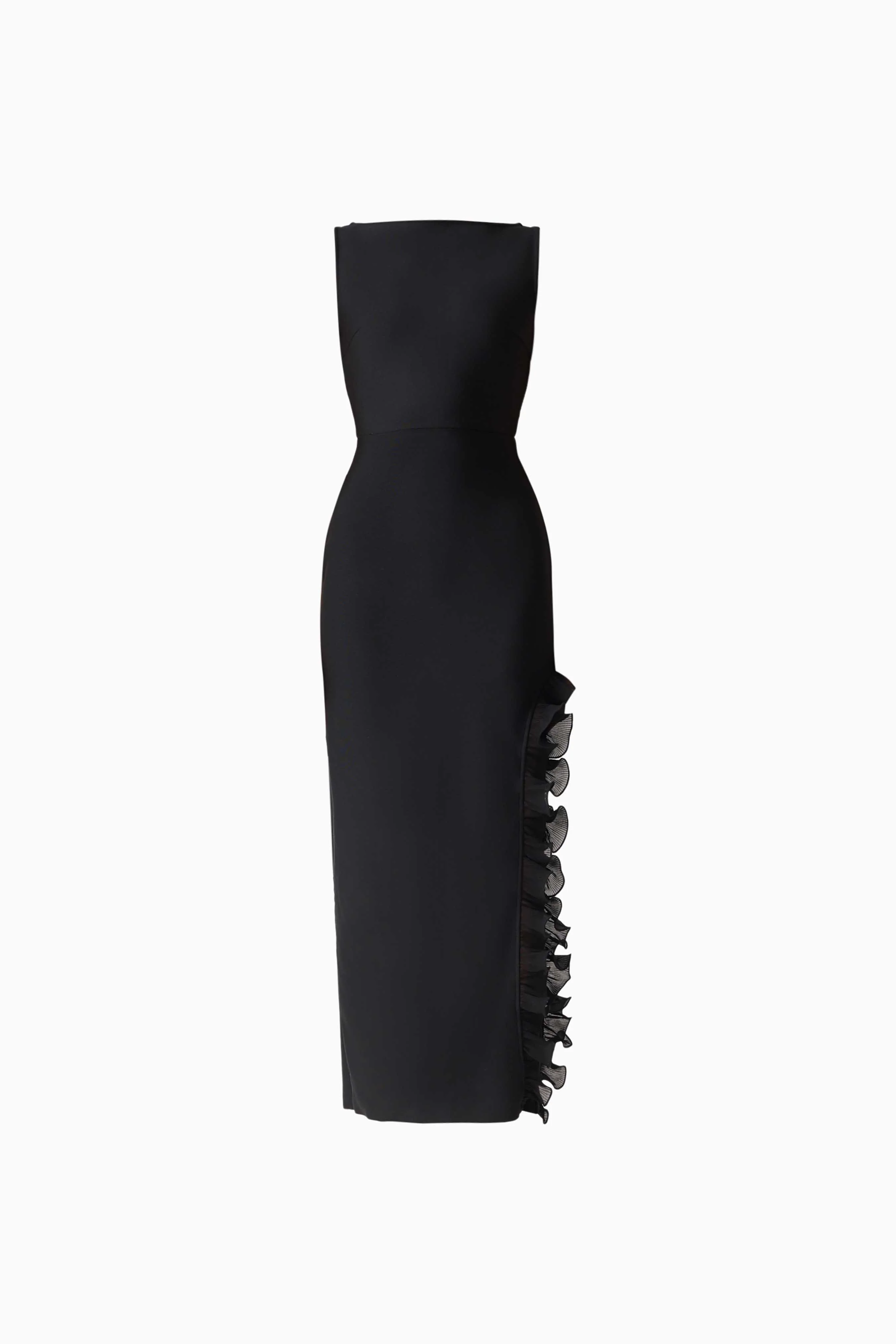CURAAE Catiana Maxi Dress in Black - Image 5