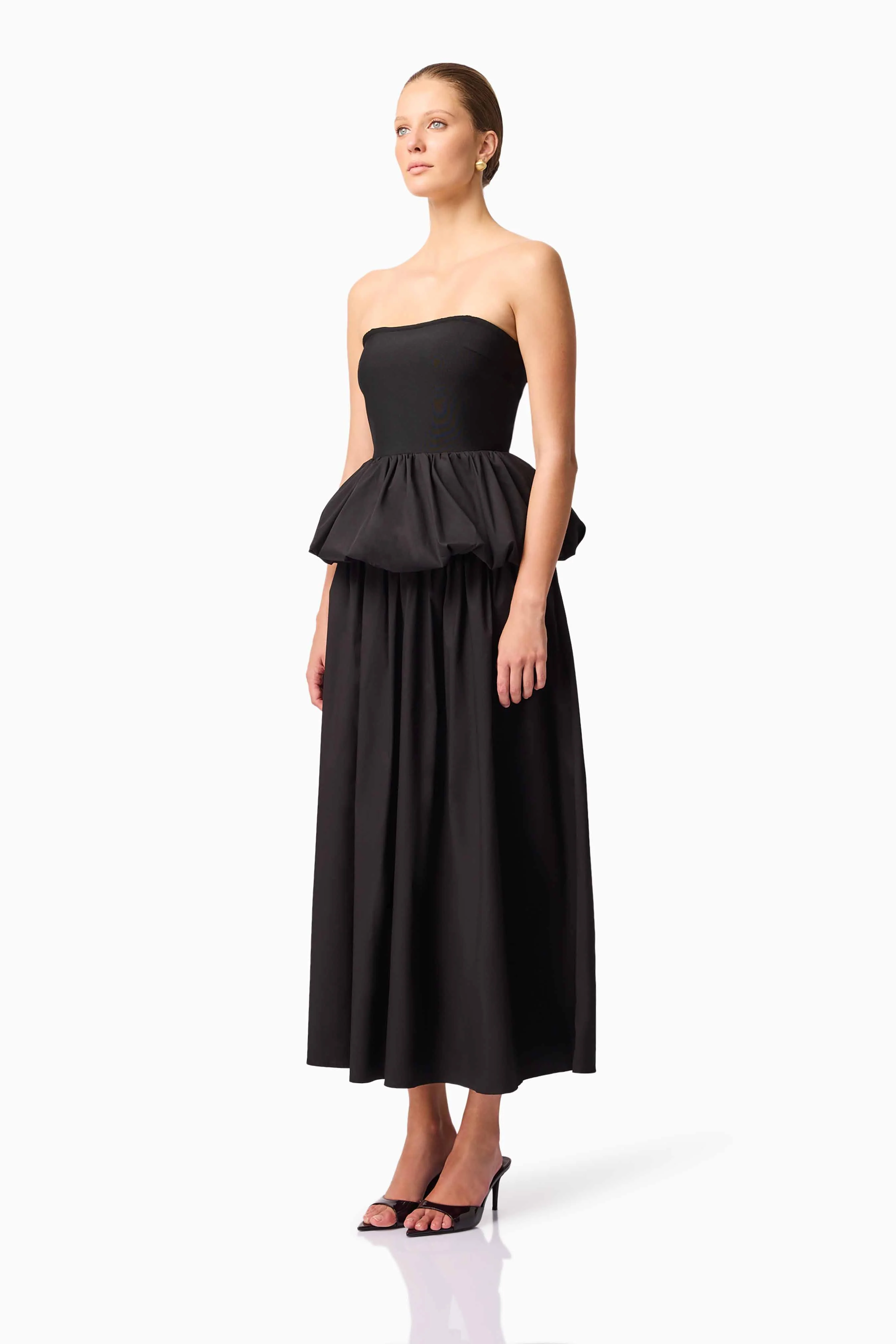 CURAAE Delia Top & Skirt Set in Black - Image 3