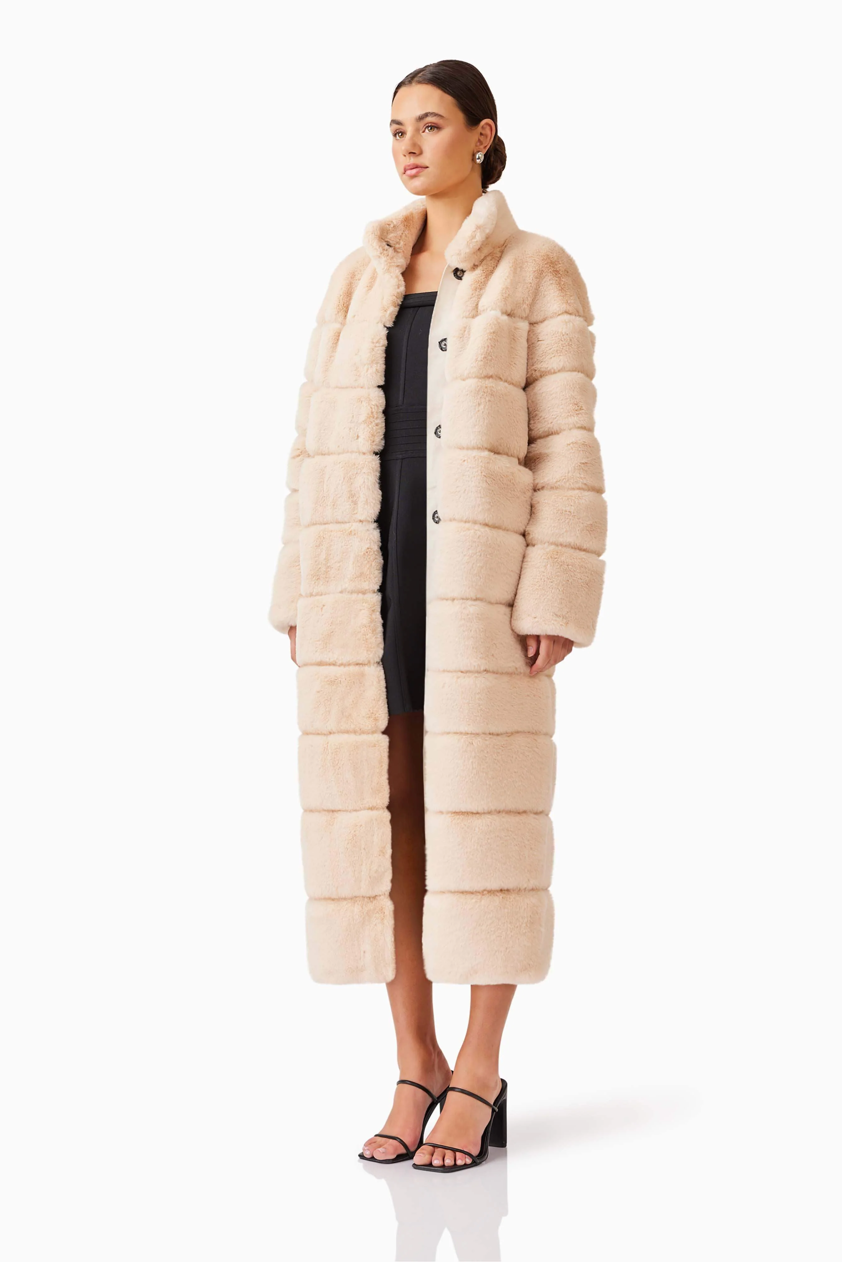 Daphne Coat in Beige - Image 3
