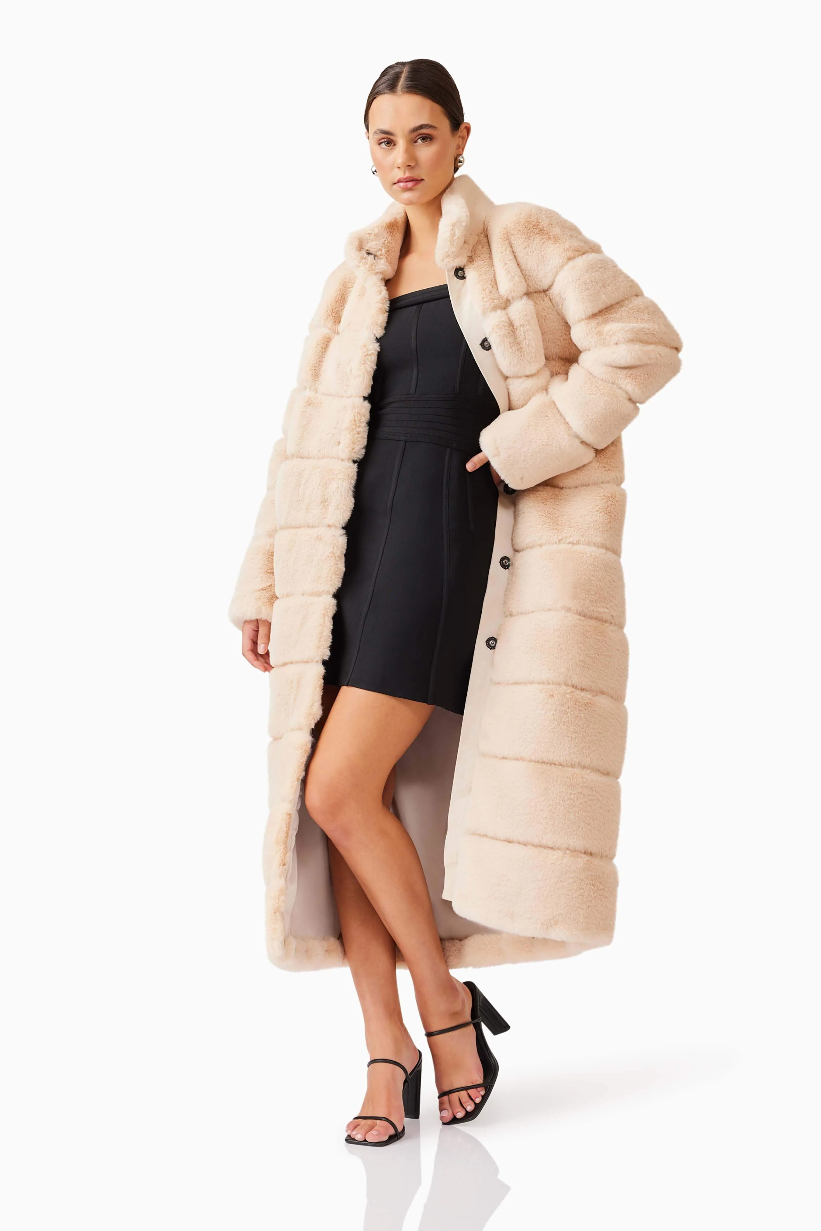 Daphne Coat in Beige - Image 4