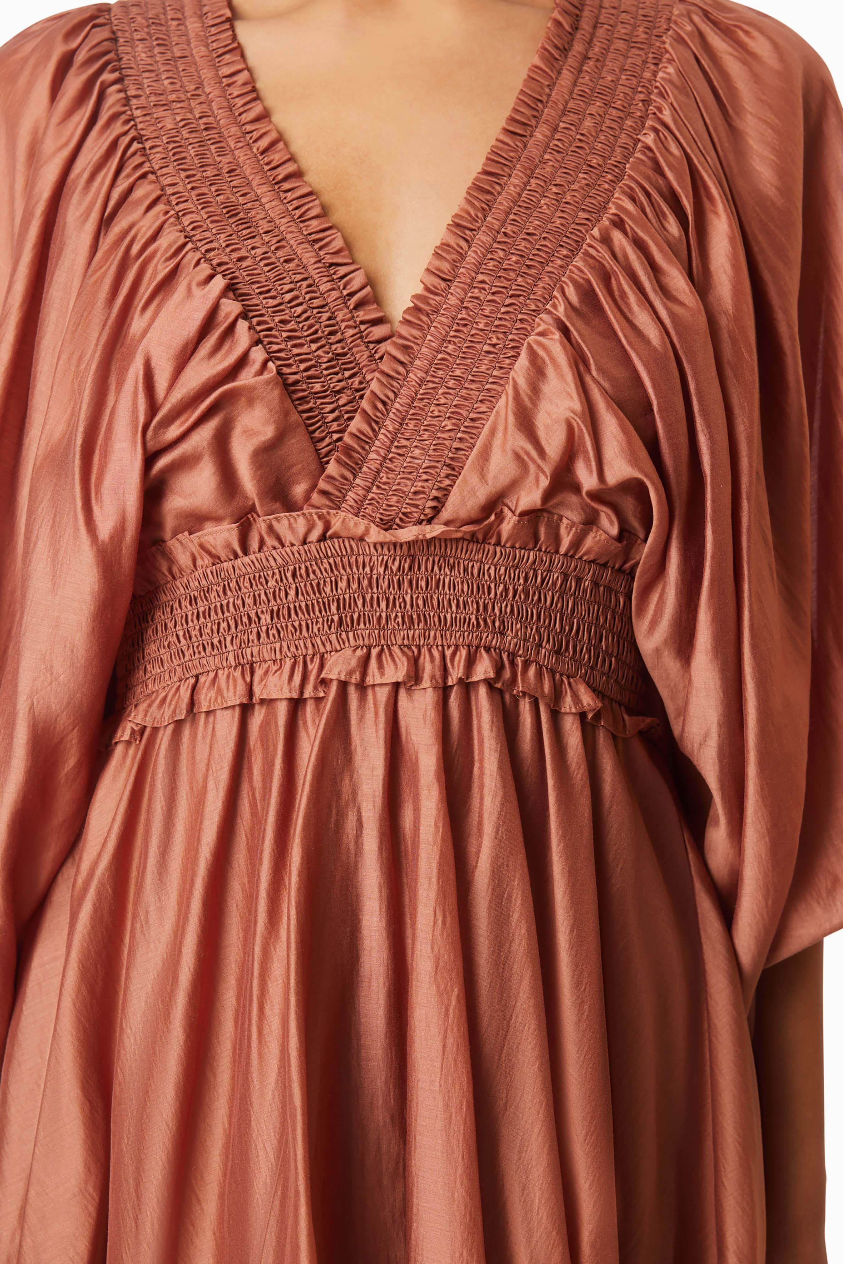 Fauna Resort Wear Mini Dress In Brown - Image 6