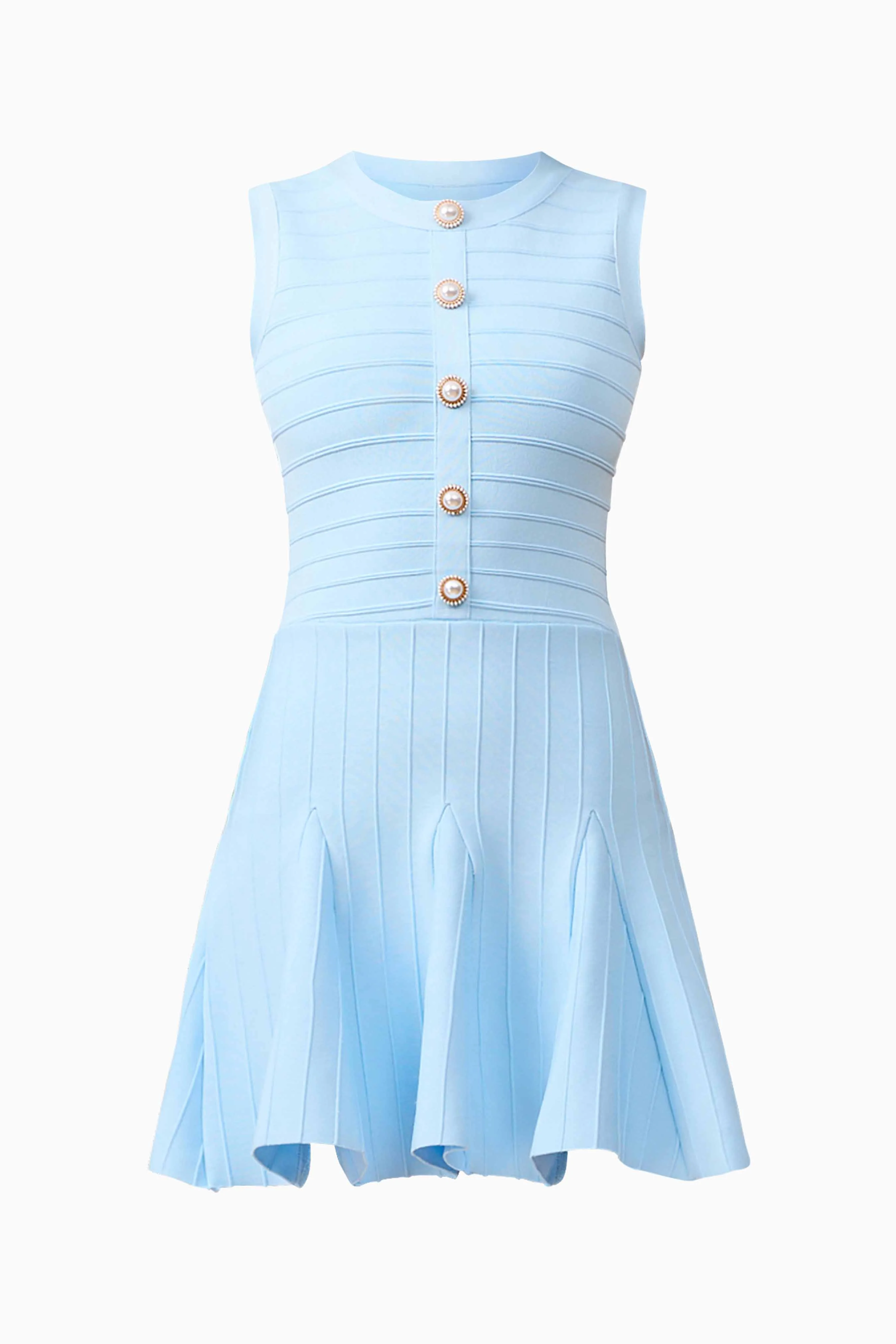 Fiona Mini Dress in Blue - Image 8