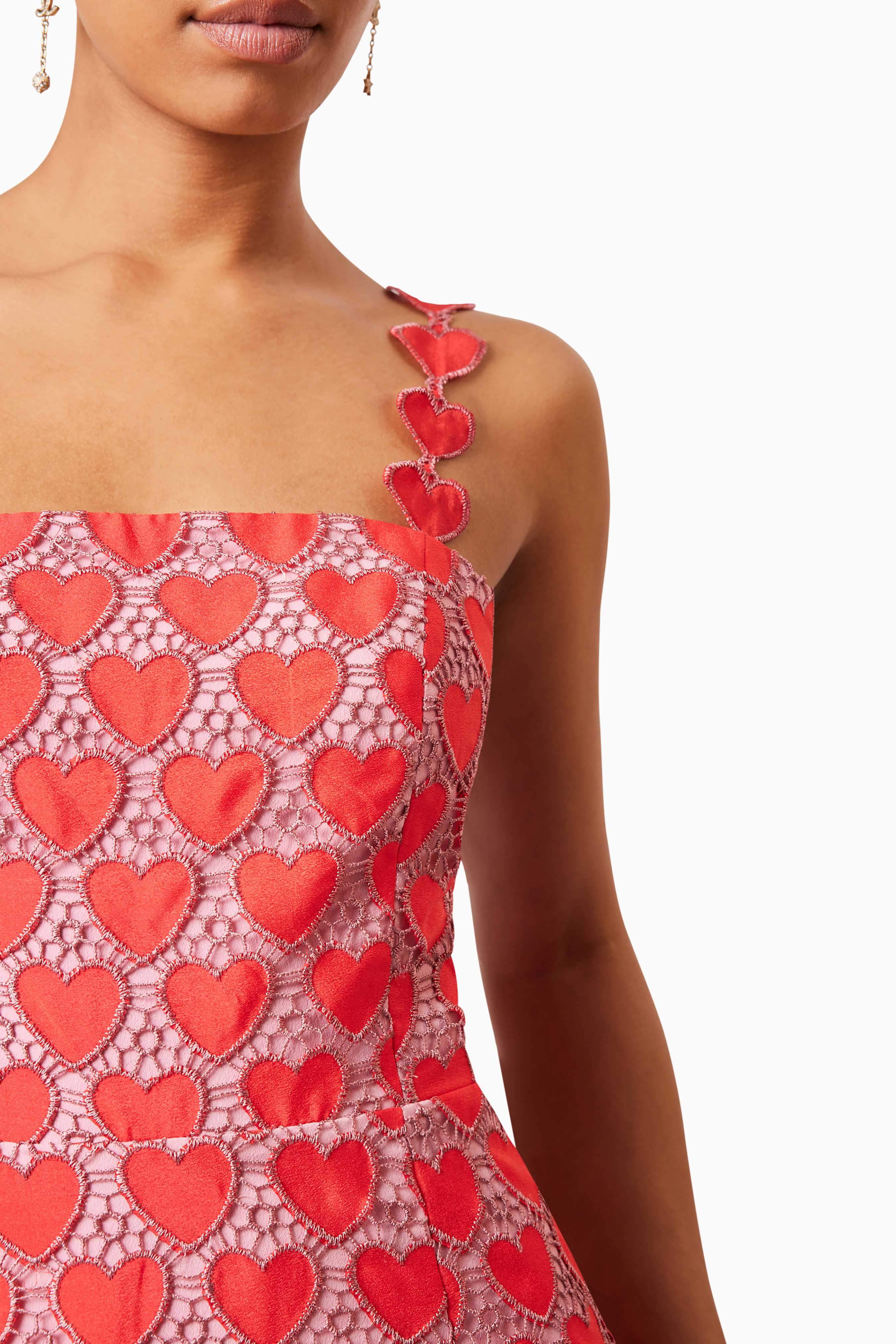 Heartthrob Mini Dress In Red - Image 6