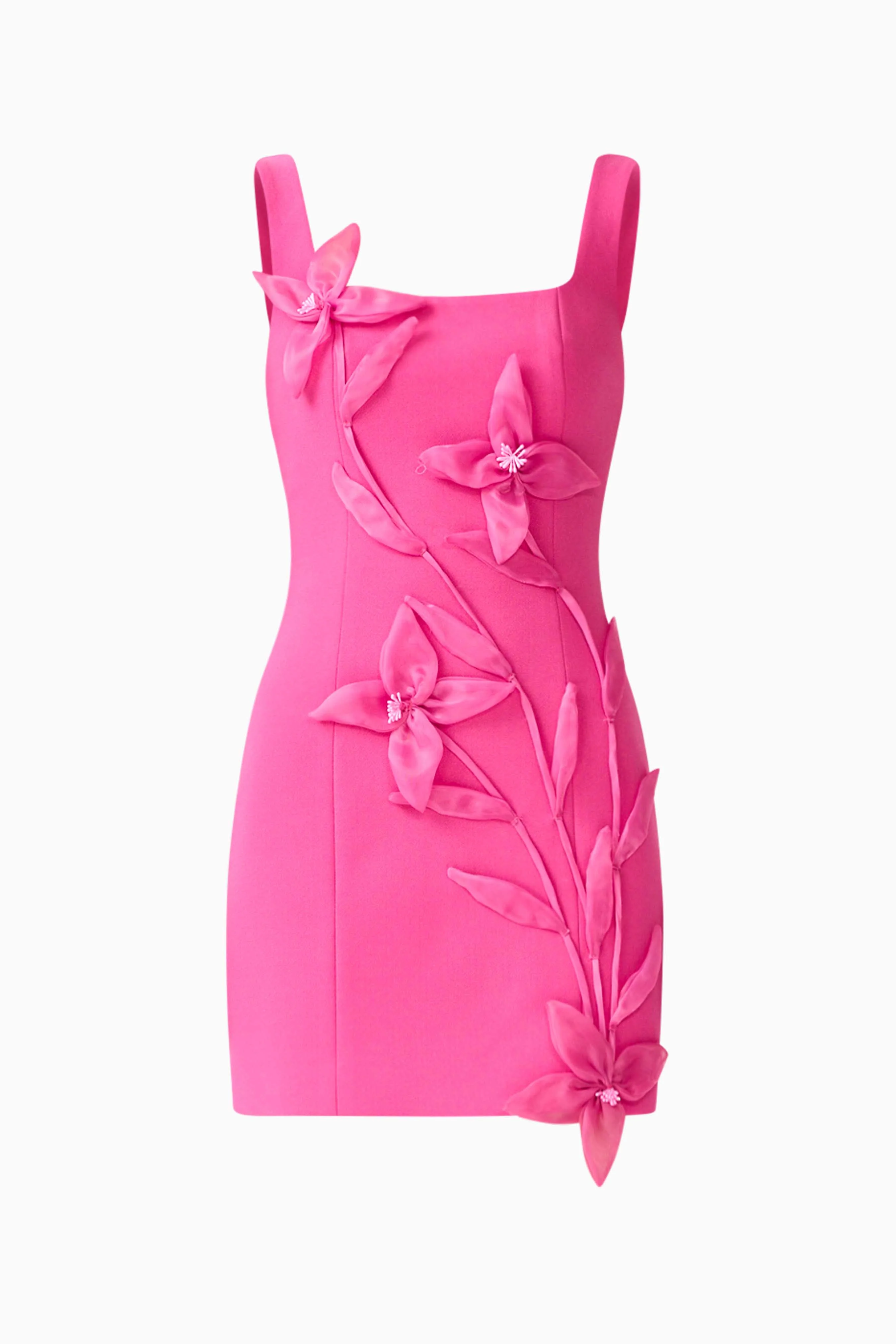 Ilaria Party Mini Dress in Pink - Image 7