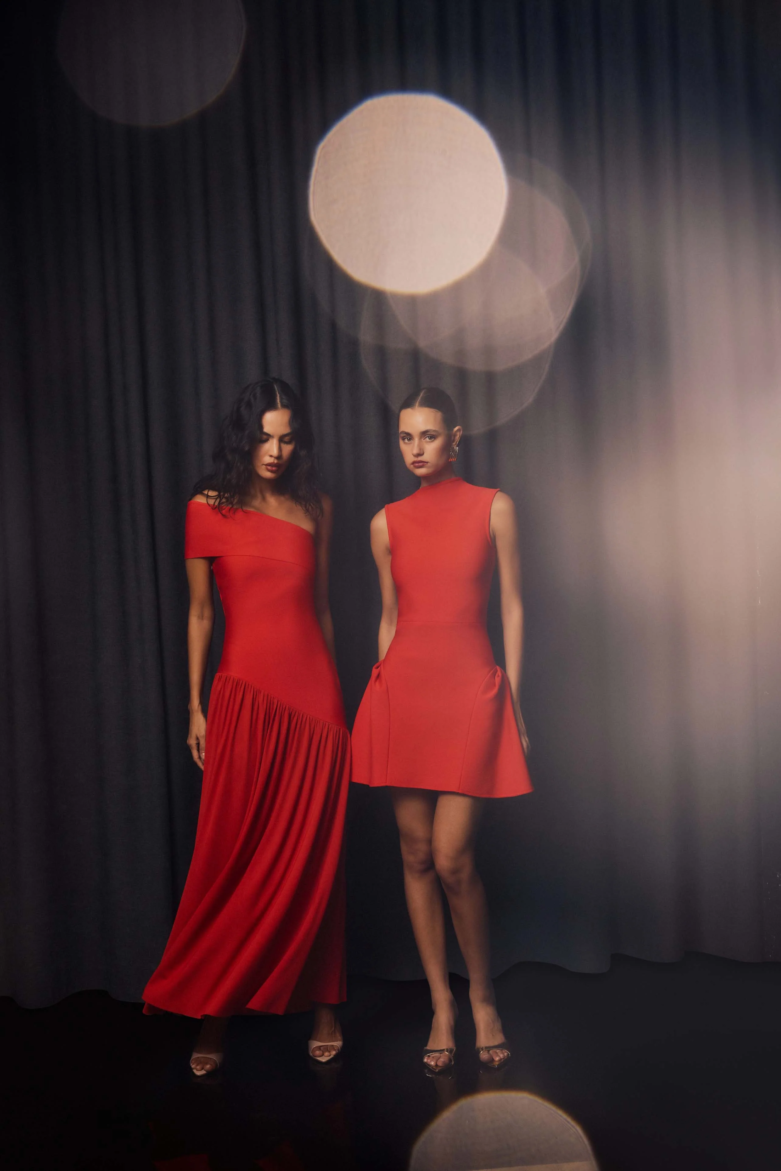 Jesselle Mini Dress in Red - Image 3