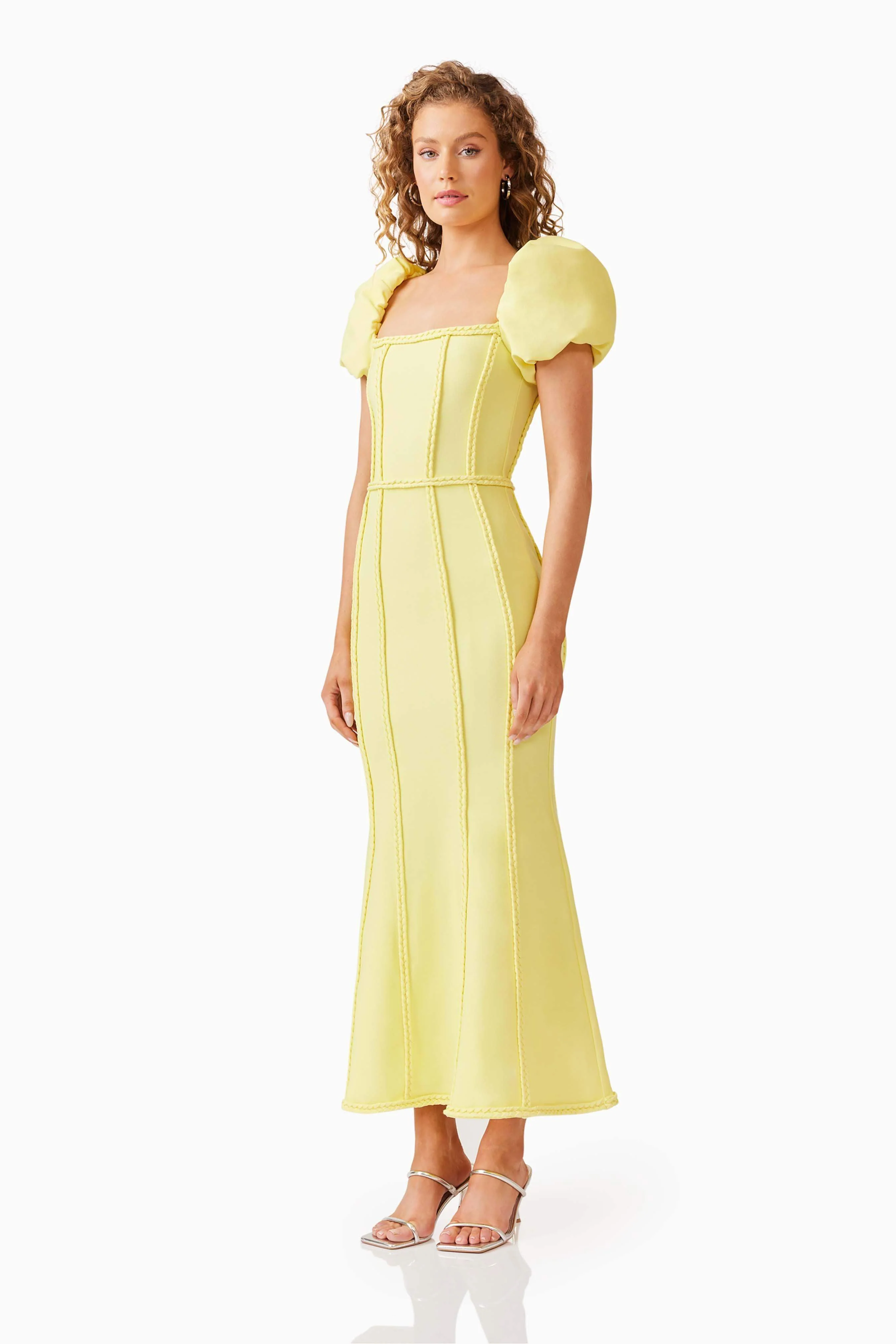 Katlyn Maxi Dress in Yellow - Image 4