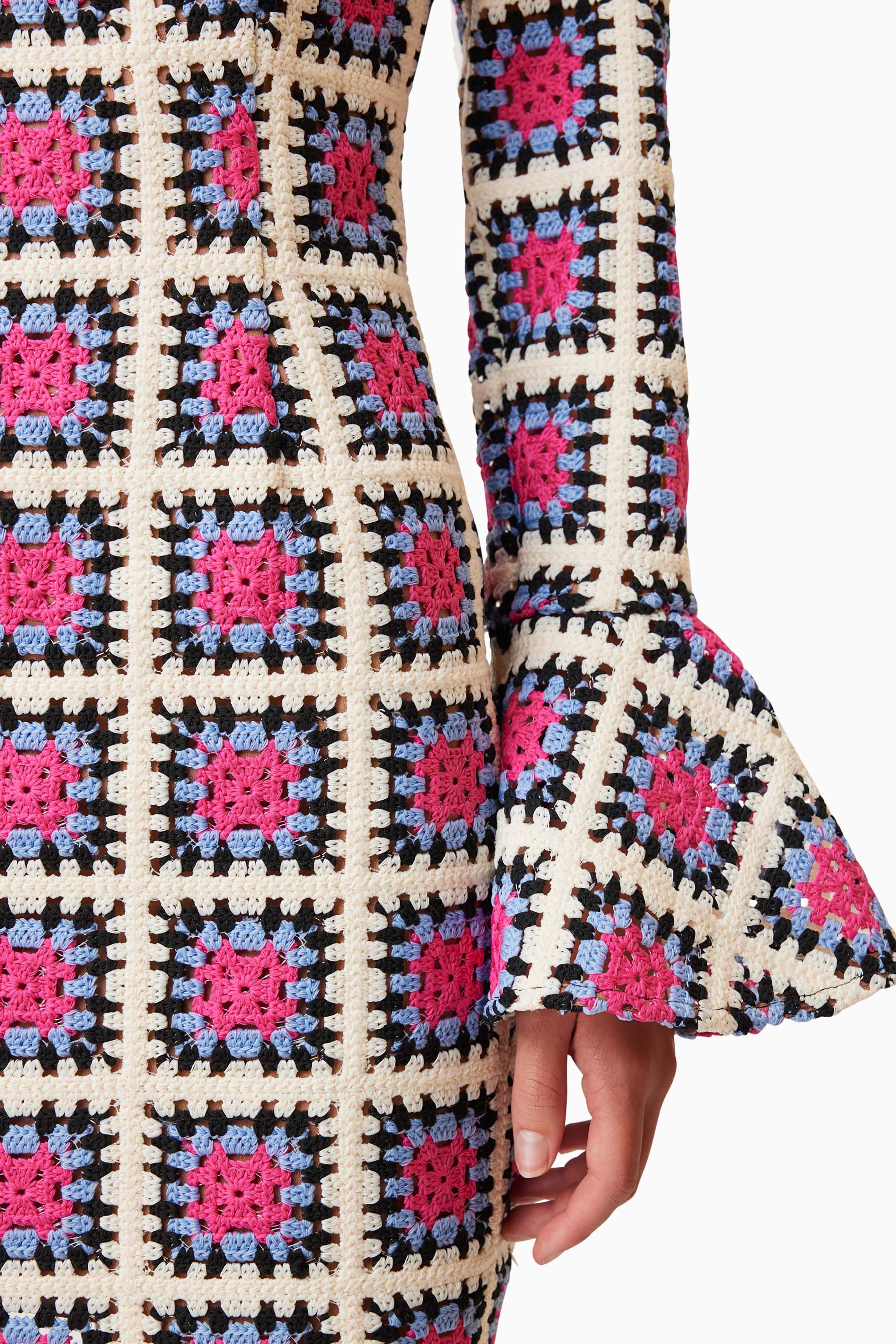 Luna Fitted Long Sleeved Mini Dress In Pink - Image 5