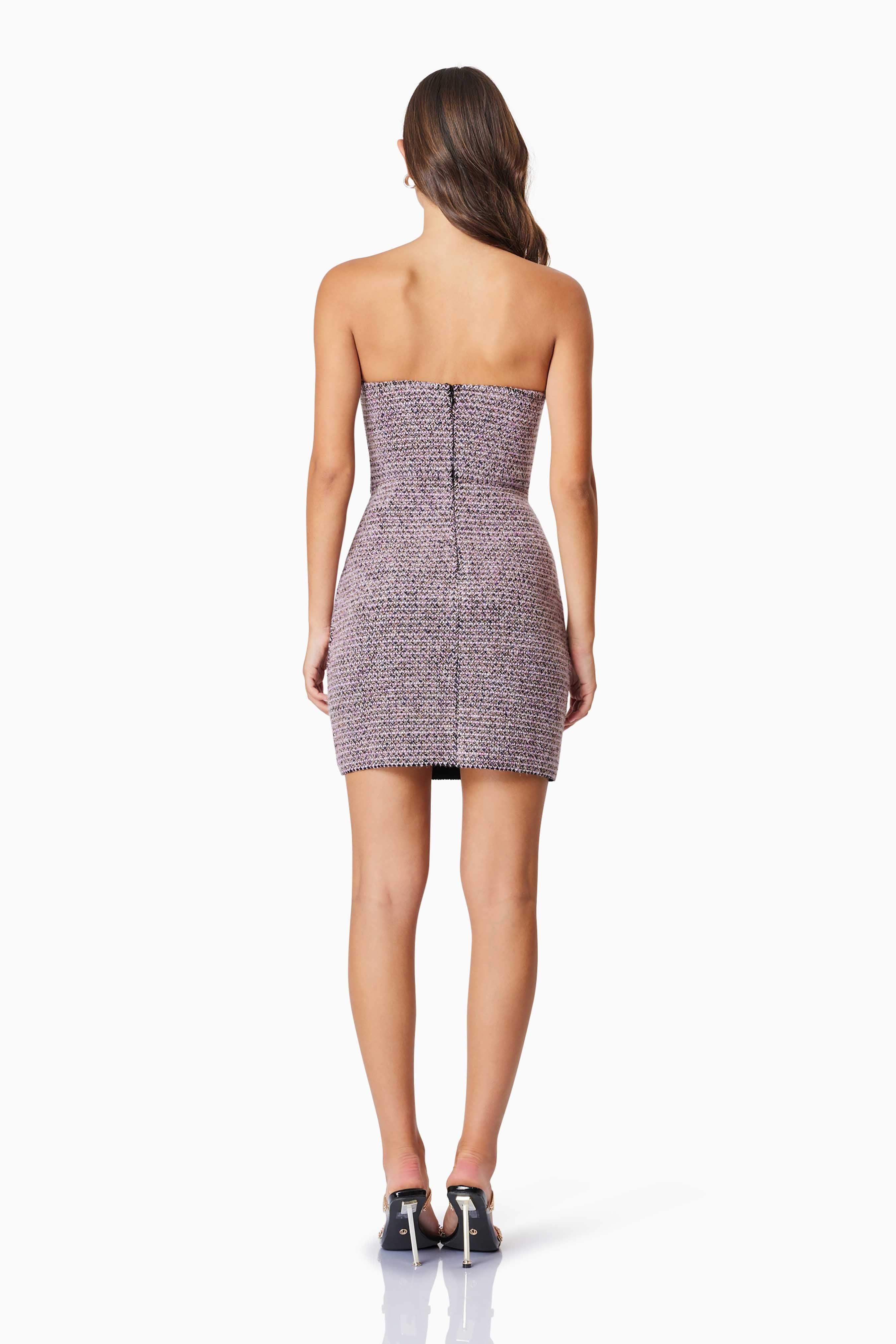 Magnolia Party Mini Dress In Purple - Image 5