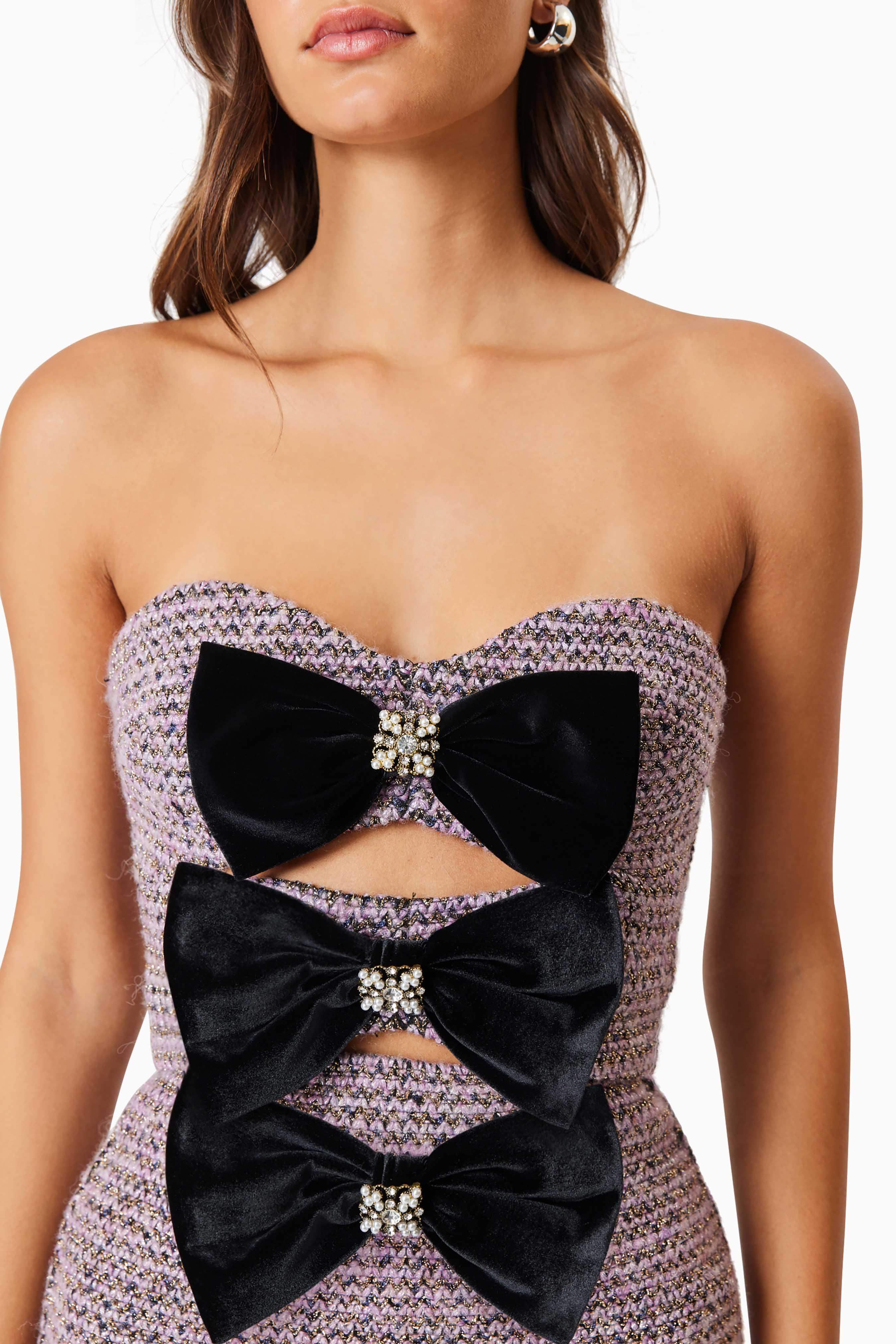 Magnolia Party Mini Dress In Purple - Image 6
