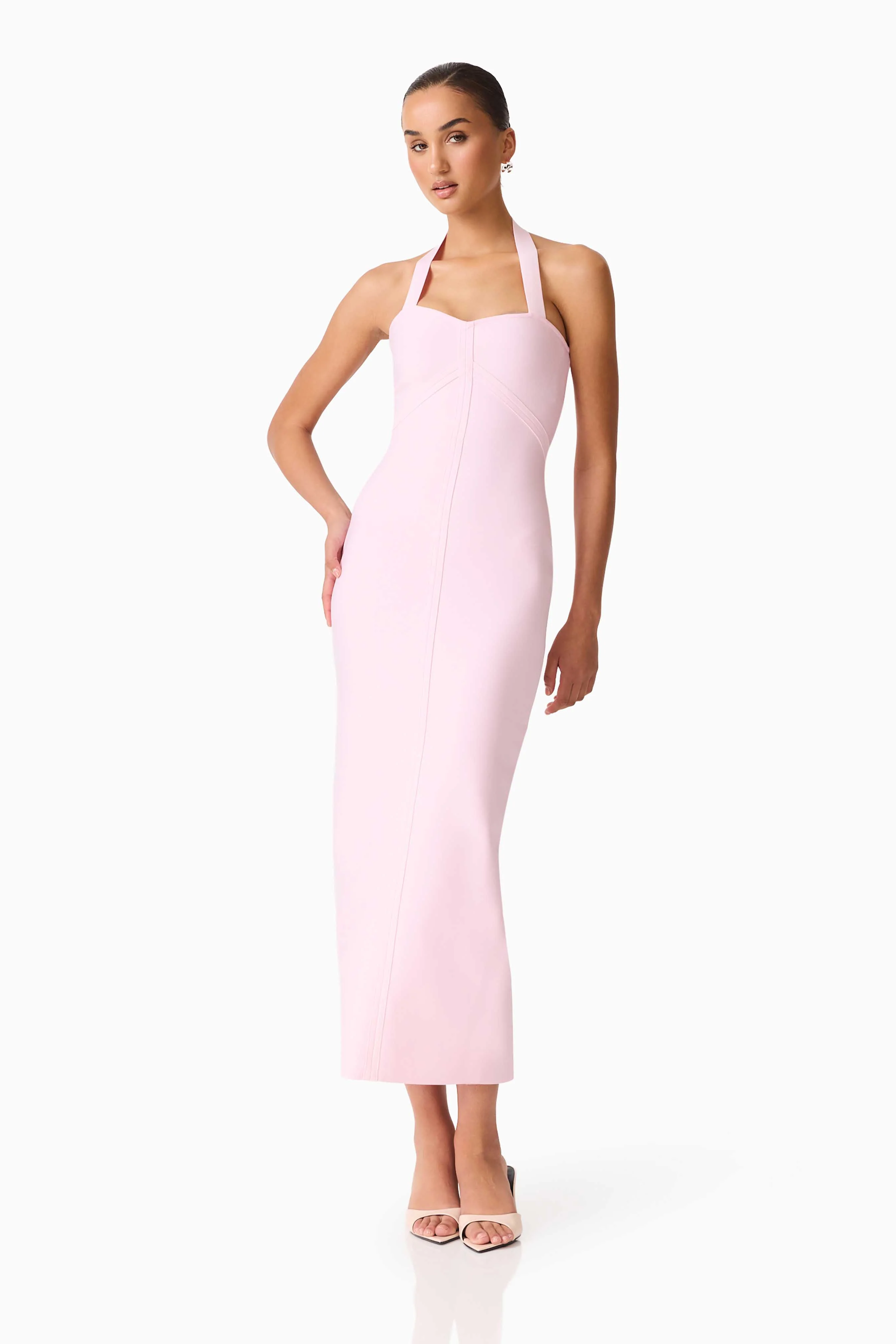 Marla Halter Gown in Pink - Image 3