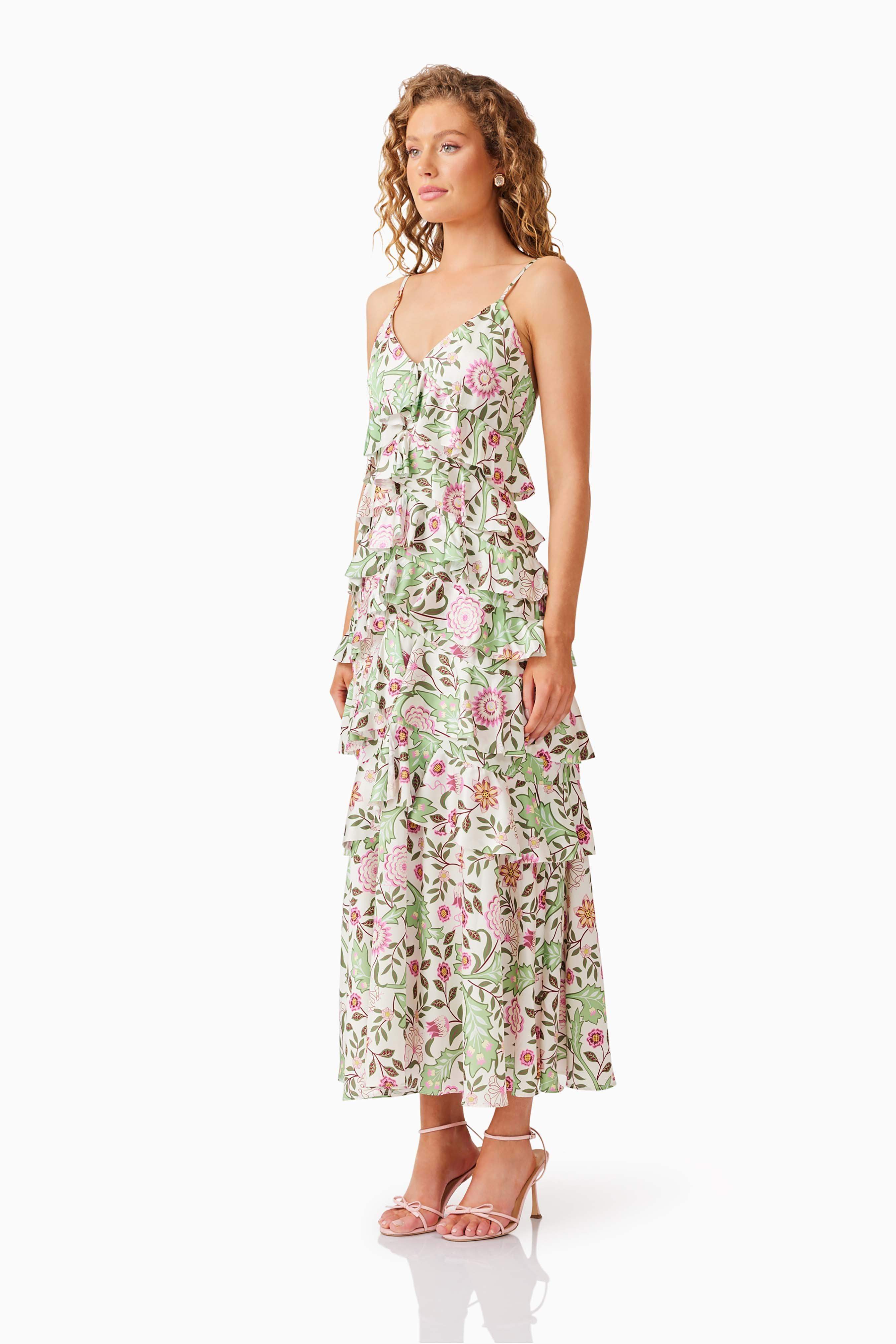 Maysa Maxi Dress in Floral - Image 3