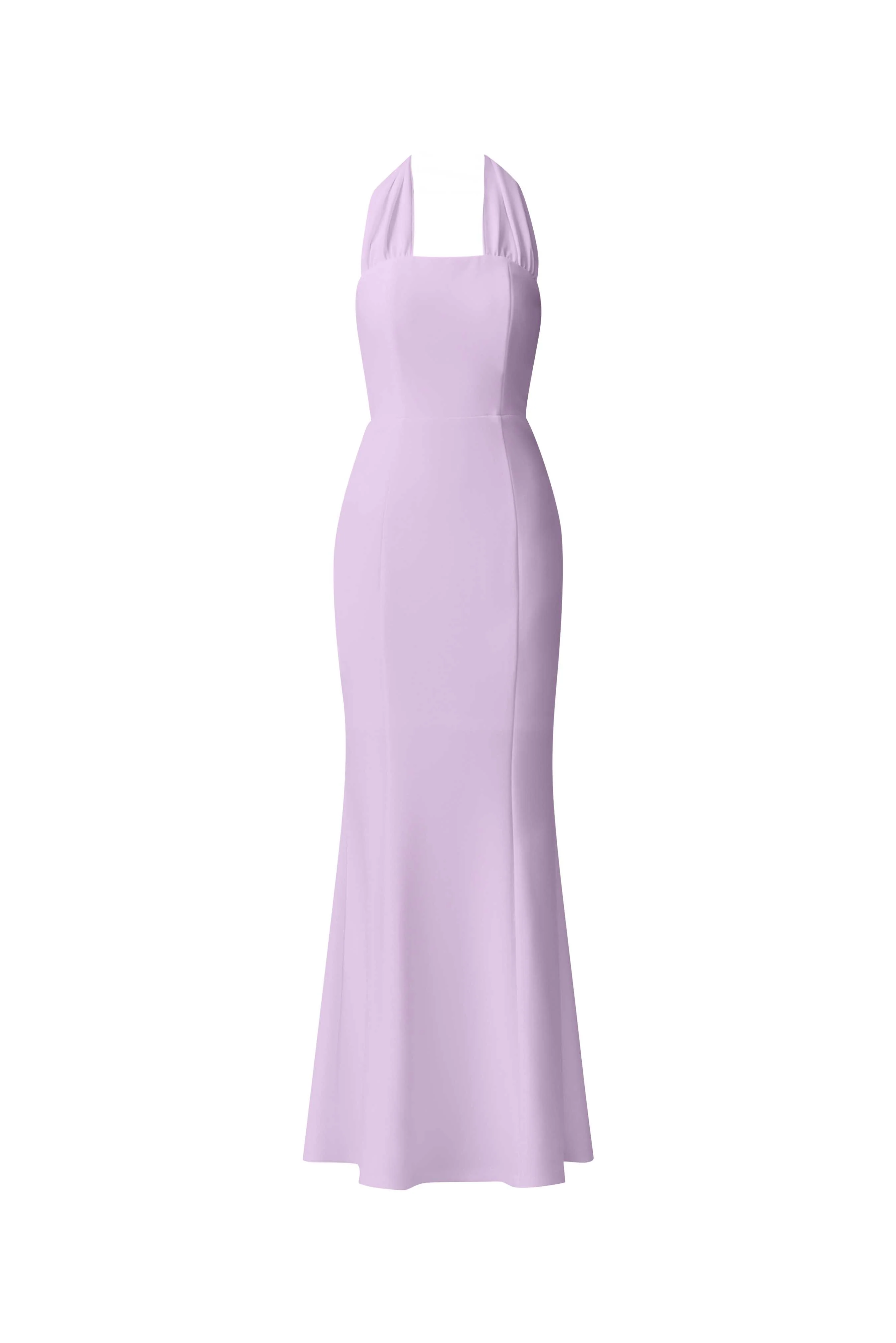 Mira Halter Gown in Purple - Image 7