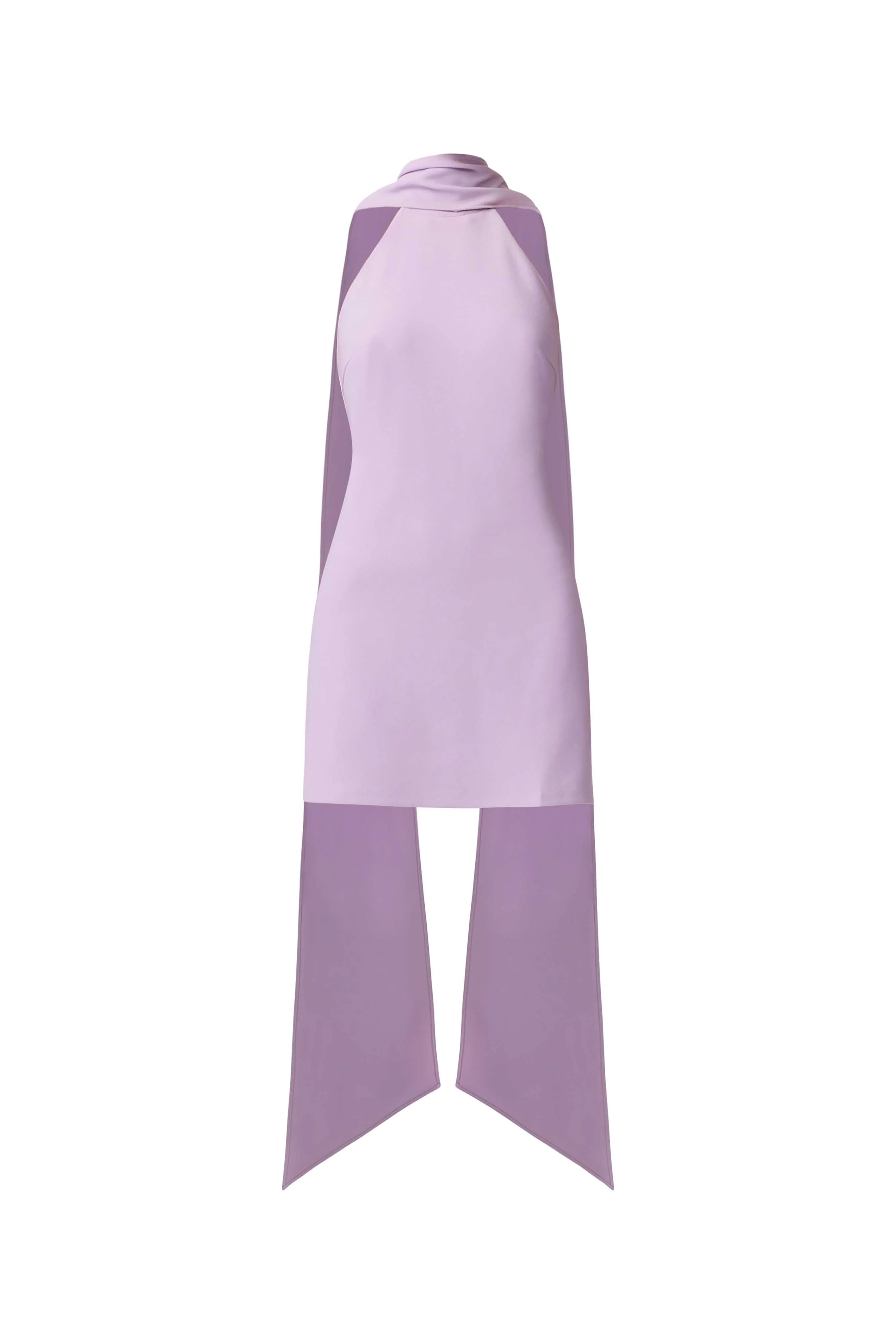 Mira Halter Mini Dress in Purple - Image 7