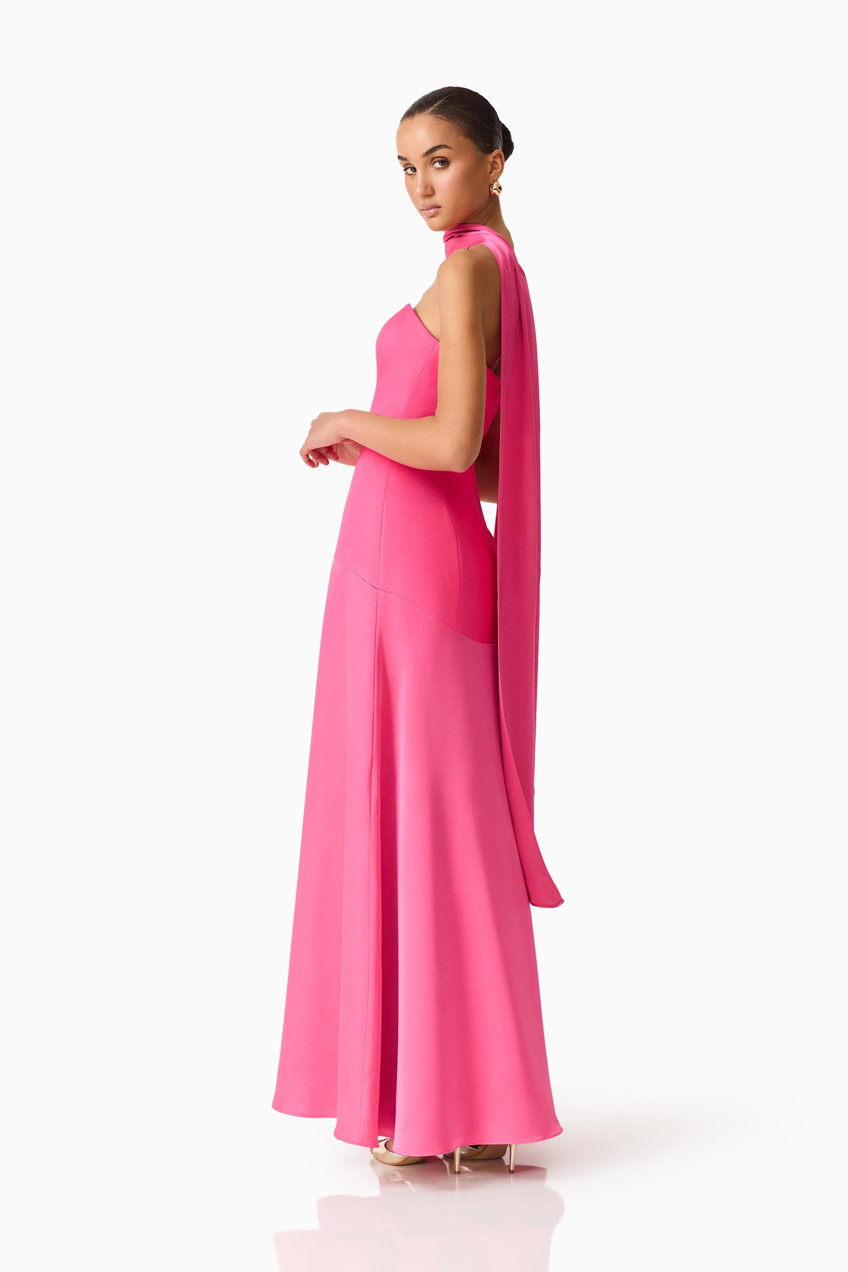 Noralyn Strapless Gown in Pink - Image 5