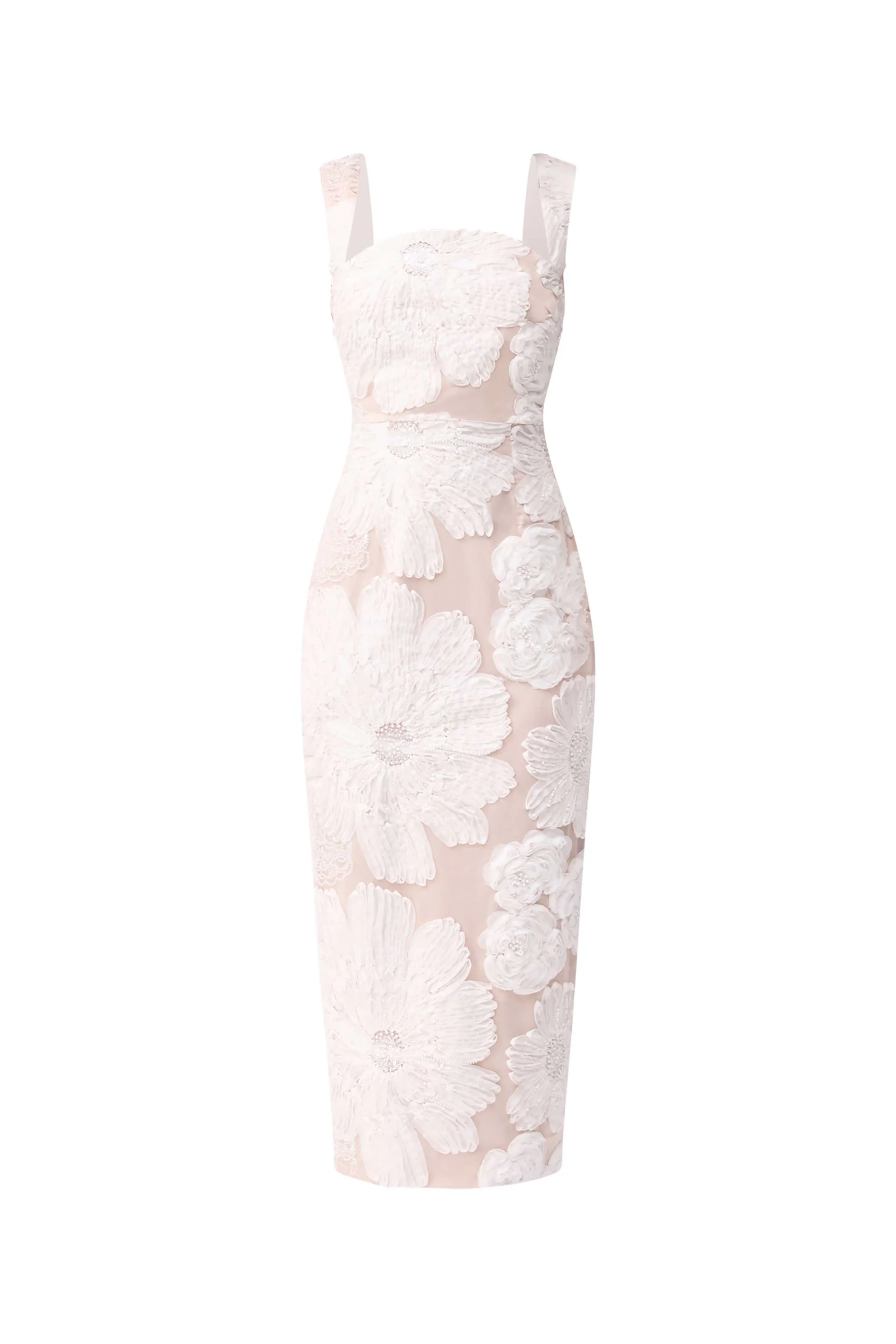 Roxana Midi Dress in White - Image 7