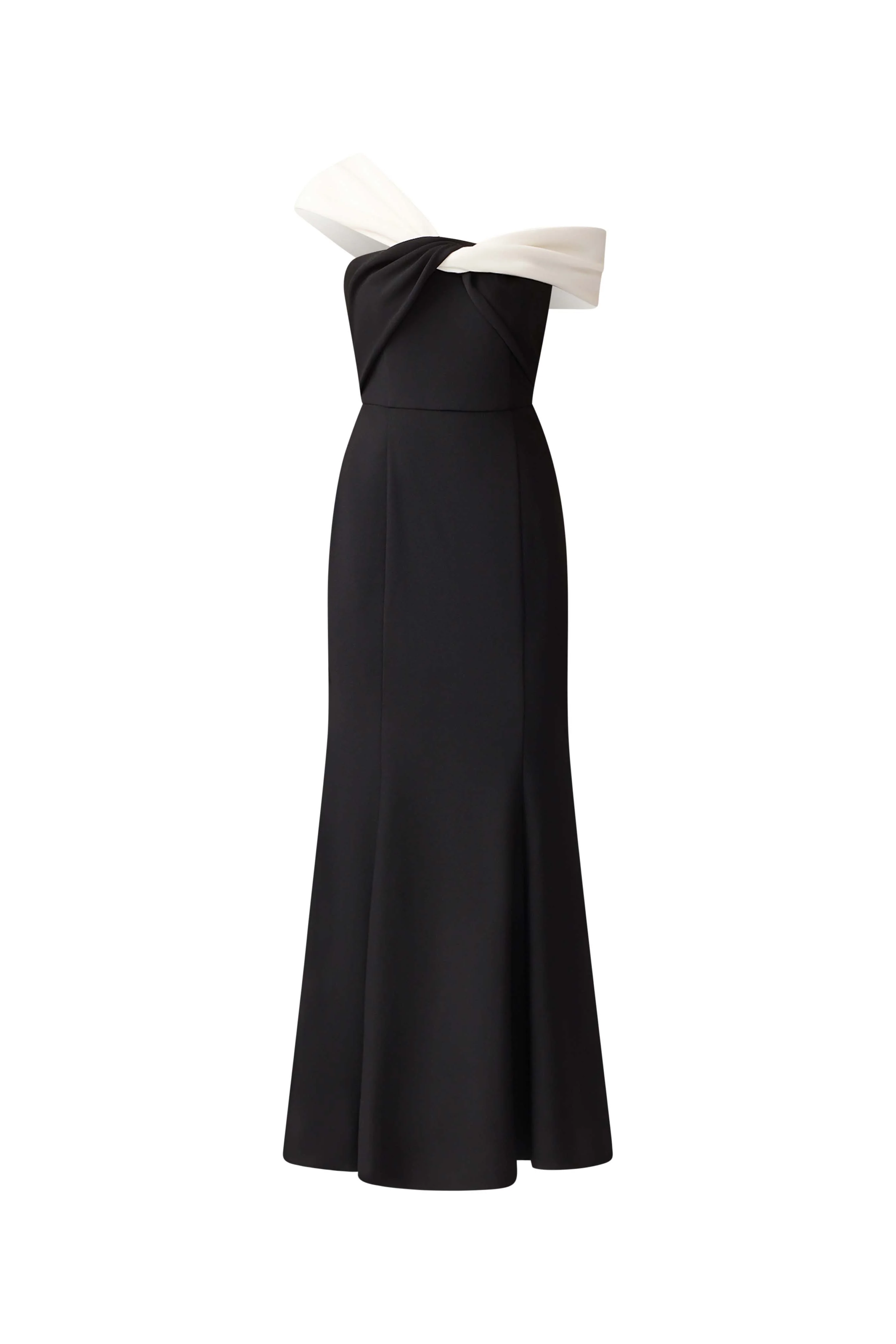 Ruby Off The Shoulder Gown in Black - Image 7