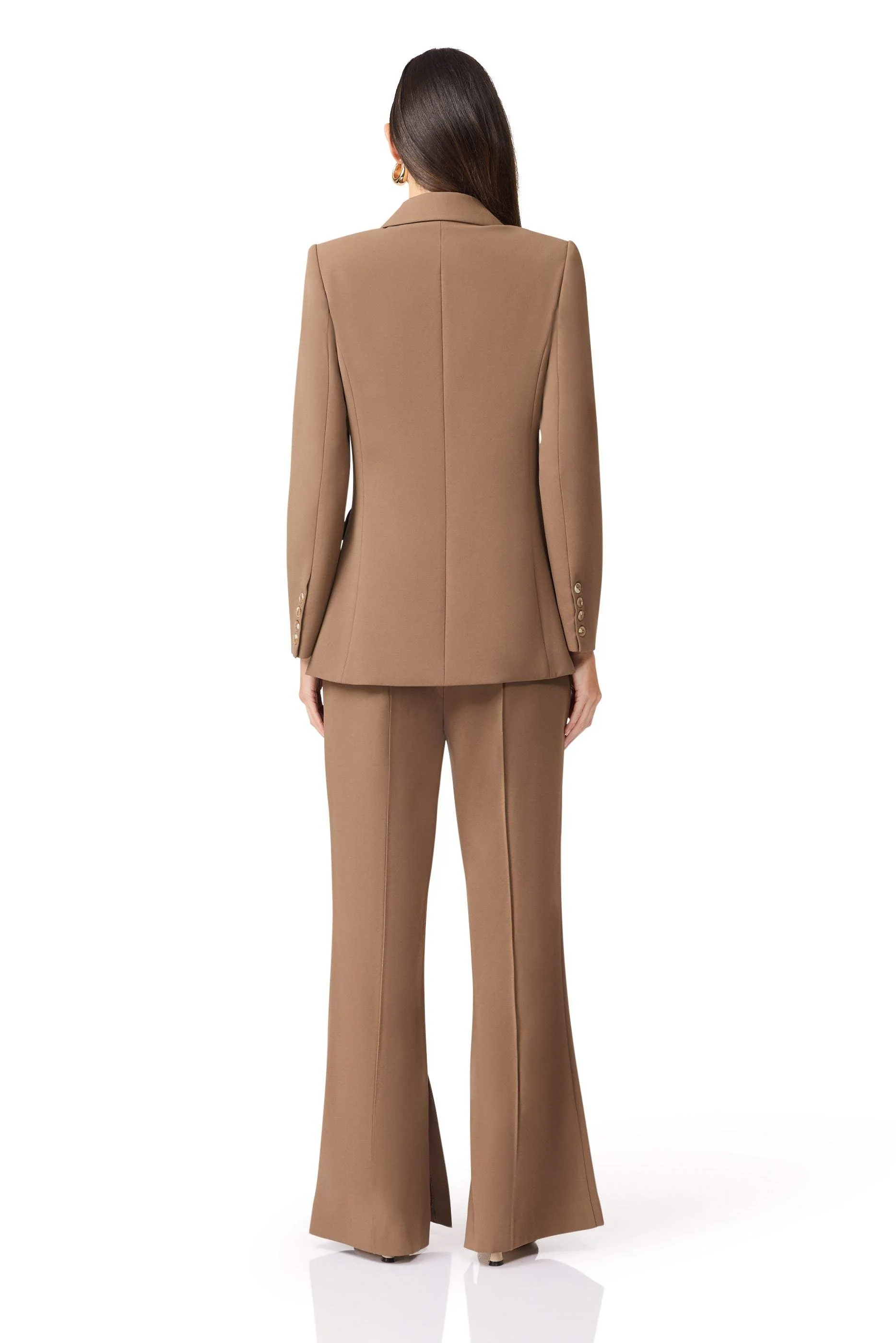 CURAAE Sandy Suit Blazer In Brown - Image 4