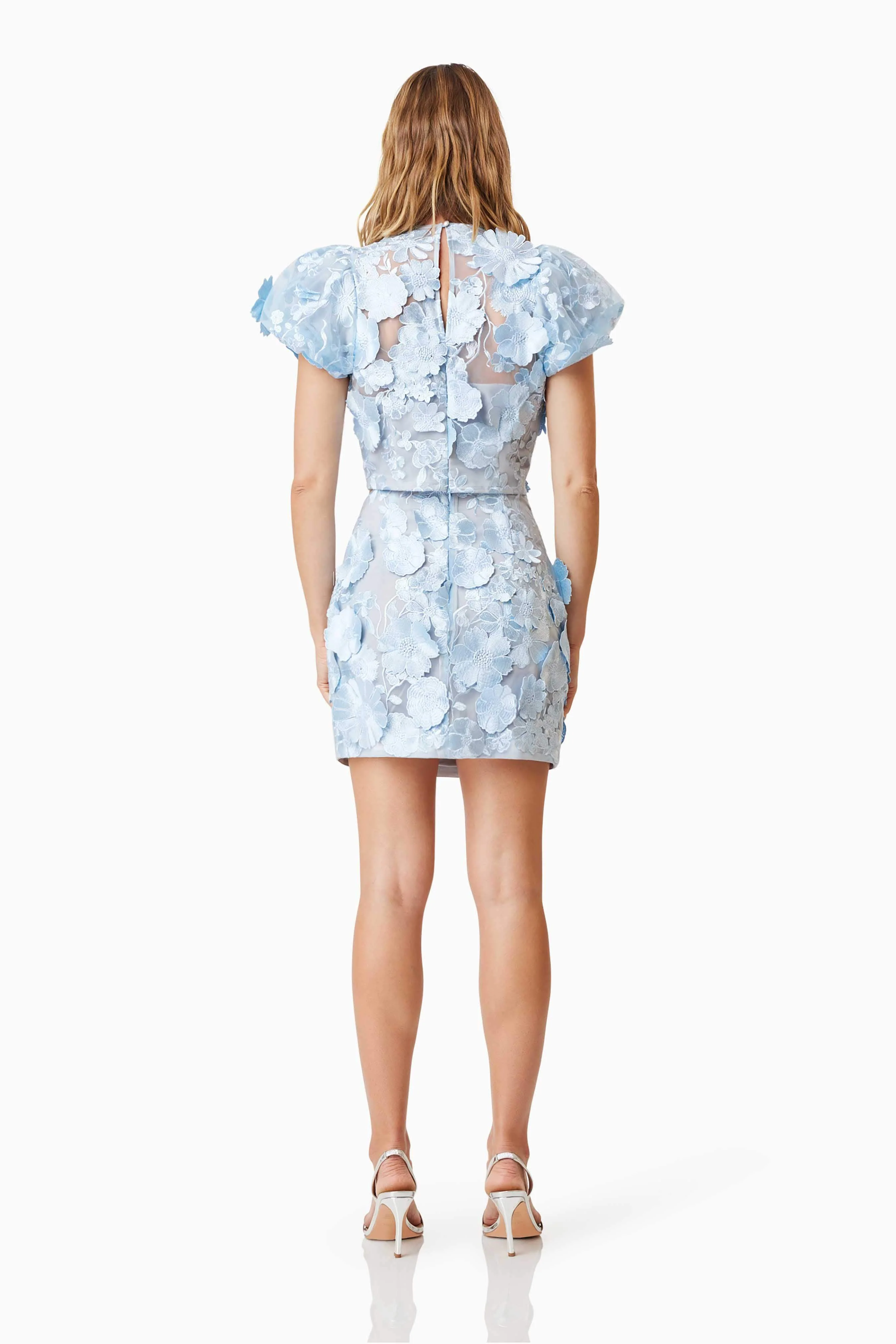 Selene Floral Set In Blue - Image 5