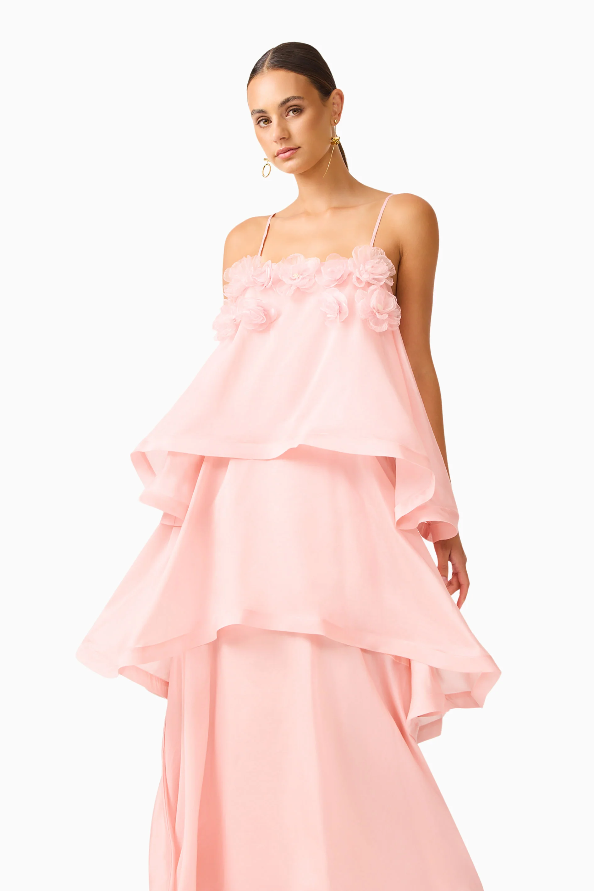 Swallowtail Day To Night Maxi Dress In Pink - Image 3