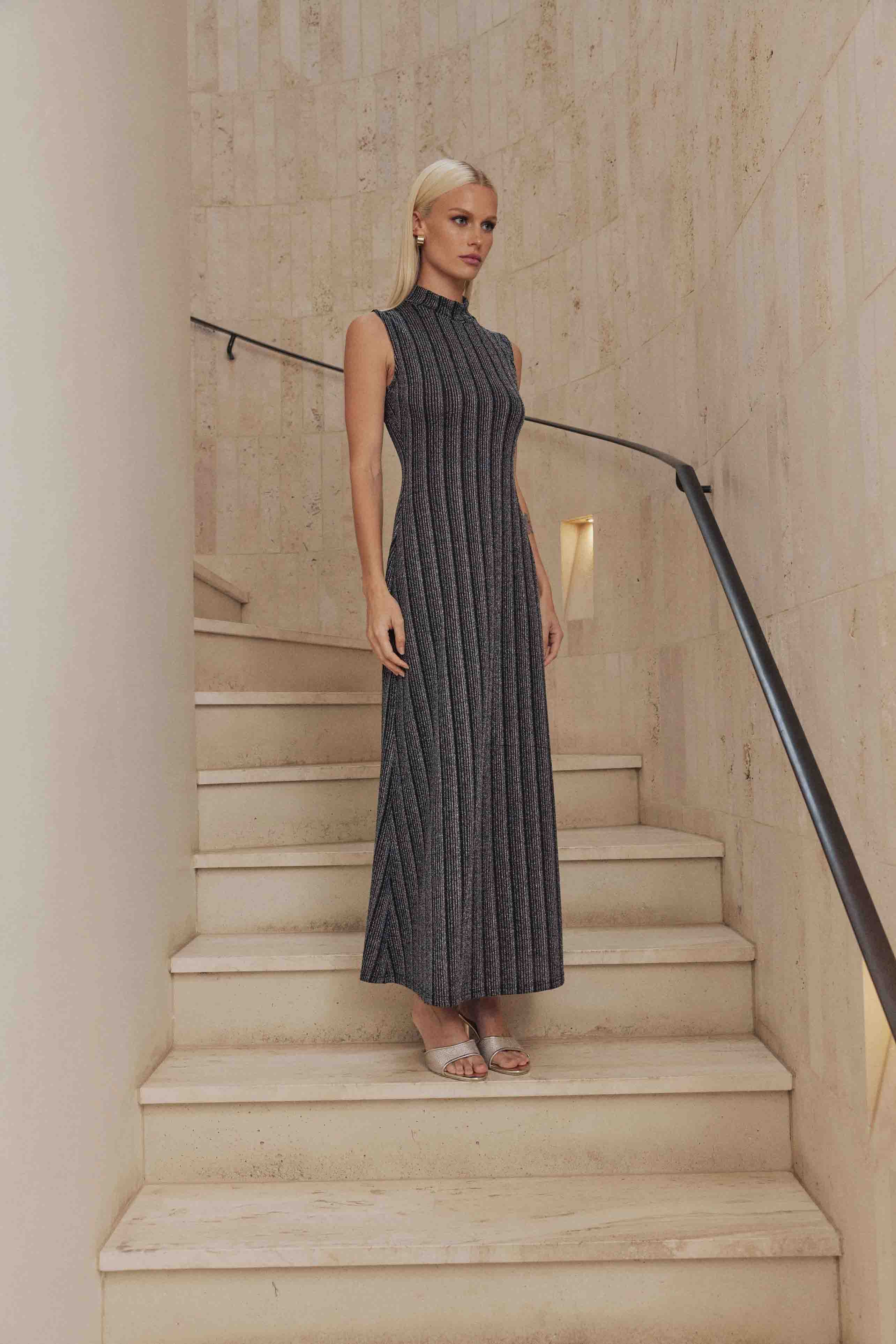 CURAAE Tiffany Maxi Sleeveless Dress - Image 3