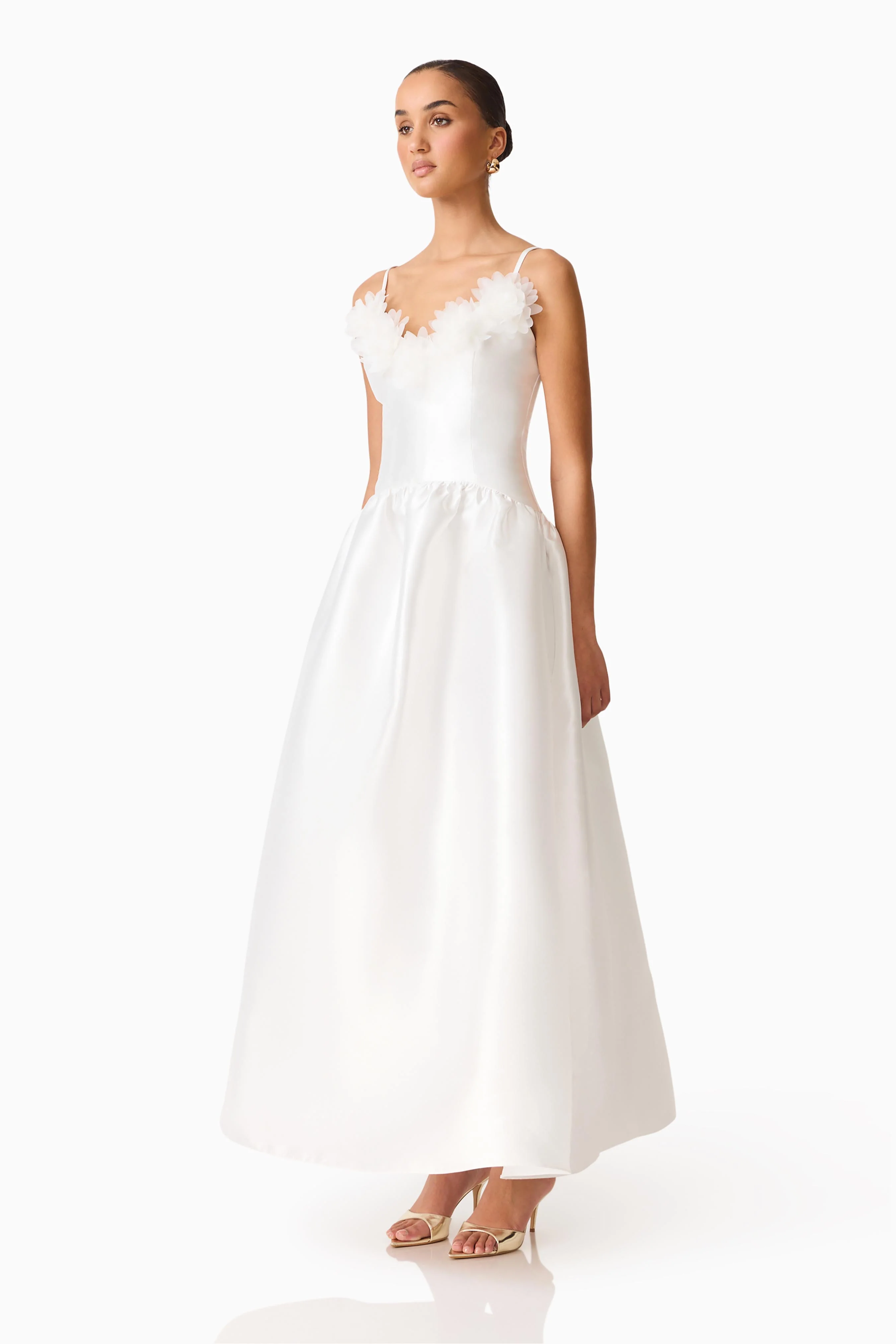 Tula Gown in White - Image 3